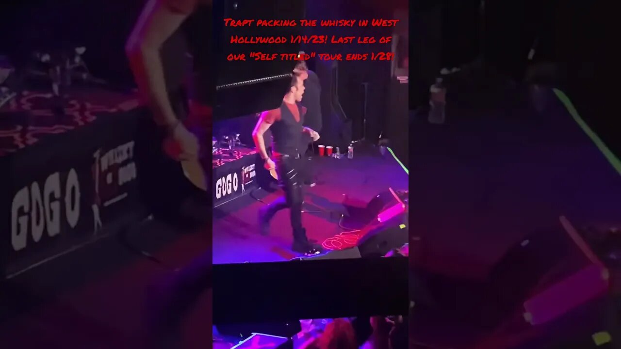 Trapt packs The Whisky! 1/14/23
