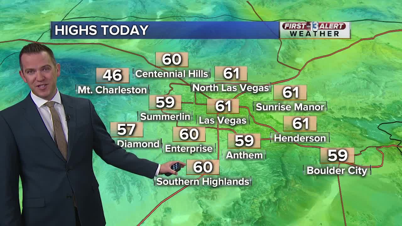 13 First Alert Las Vegas morning forecast | Jan. 3, 2020