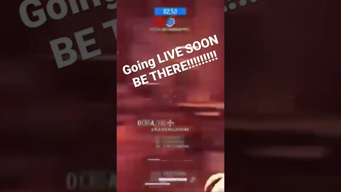 Going LIVE SOON.....