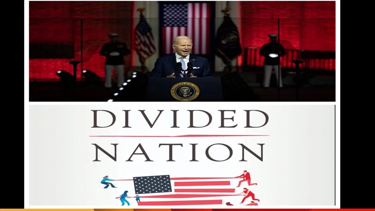 Biden regime managed to divide America more than any other presidency in the history of USA