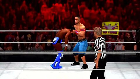 WWE '12 Gameplay John Cena vs Kofi Kingston