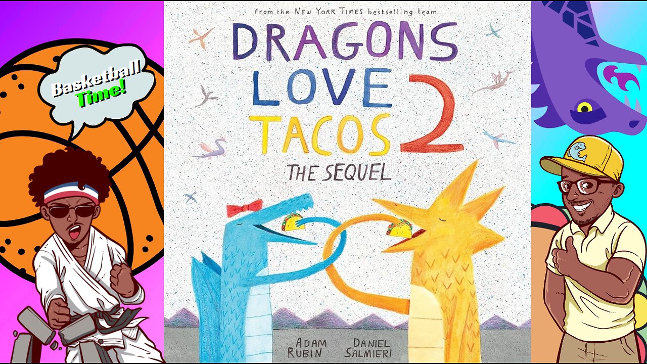 👓Read with Mr. Phishy! | 🐉Dragons Love Tacos 2 | 🏋️Feat. Fit Finn