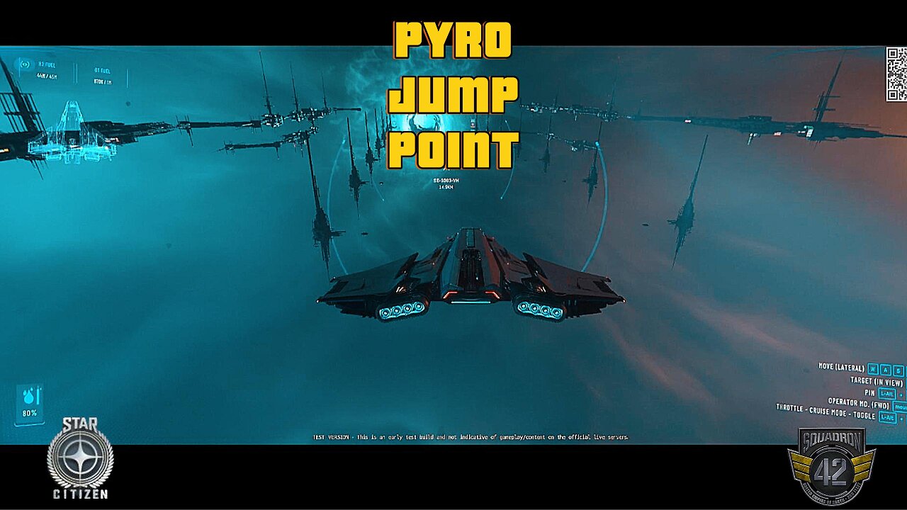 First-Ever Jump from Stanton to Pyro in Star Citizen 4.0 EPTU