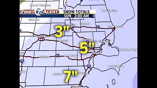 Freezing drizzle overnight