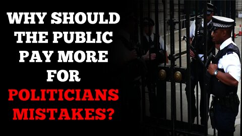 24 Hour Protection For MP's Is Not A Cost The Public Should Be Paying.. Who Lets Them In?