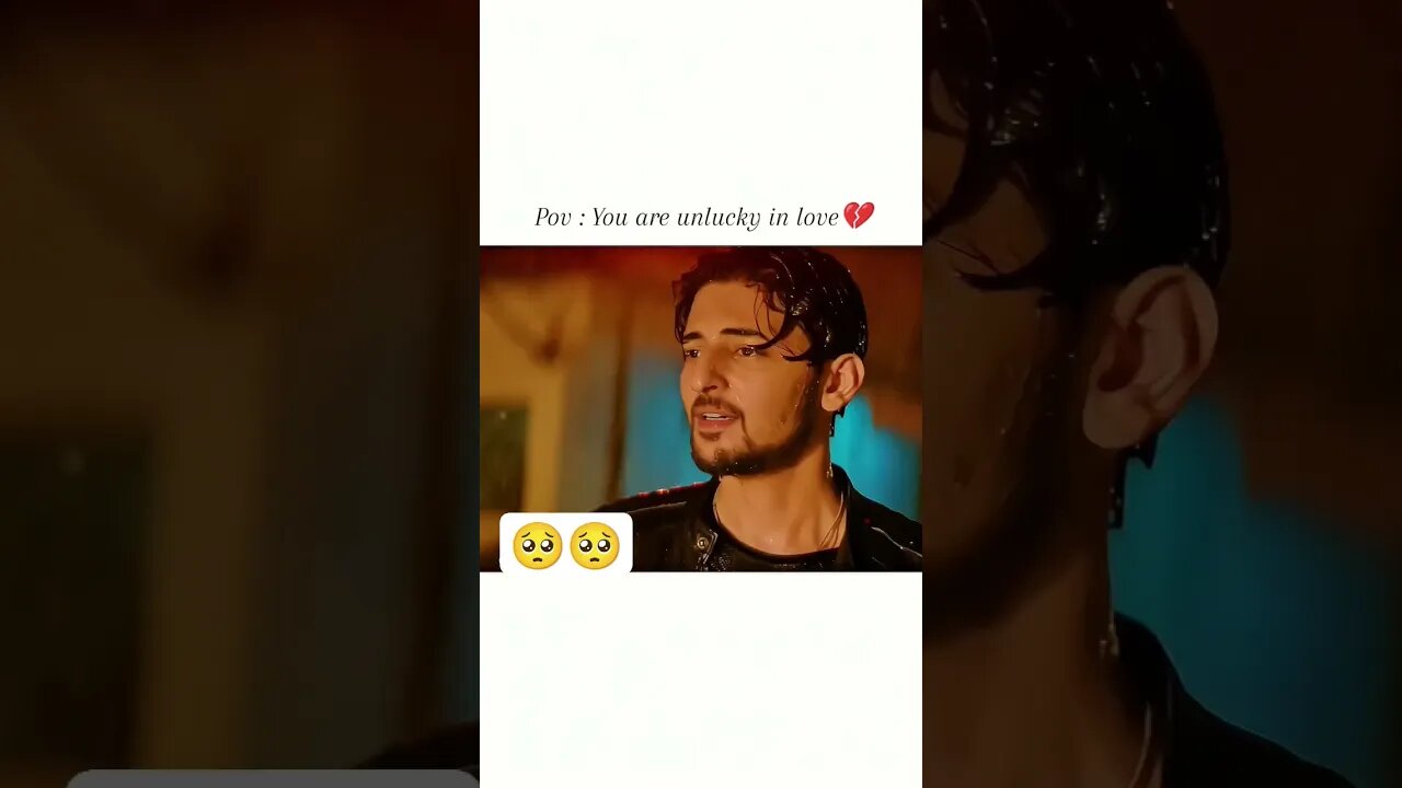 You are unlucky in love 🥺🙂 ! #darshanraval x #bpraak x #kyalogetum