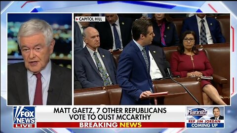 Newt Goes Off On Eight Republican Traitors!