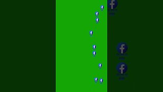 Facebook Follow Us Floating Emoji Green Screen Overlay Copyright Free