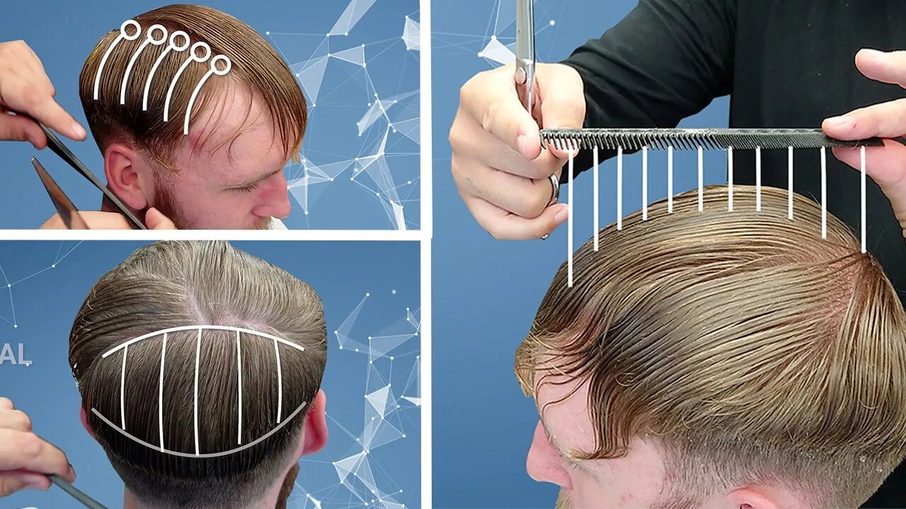 How to Cut Mens Hair | Basic Haircut Tutorial | Step By Step