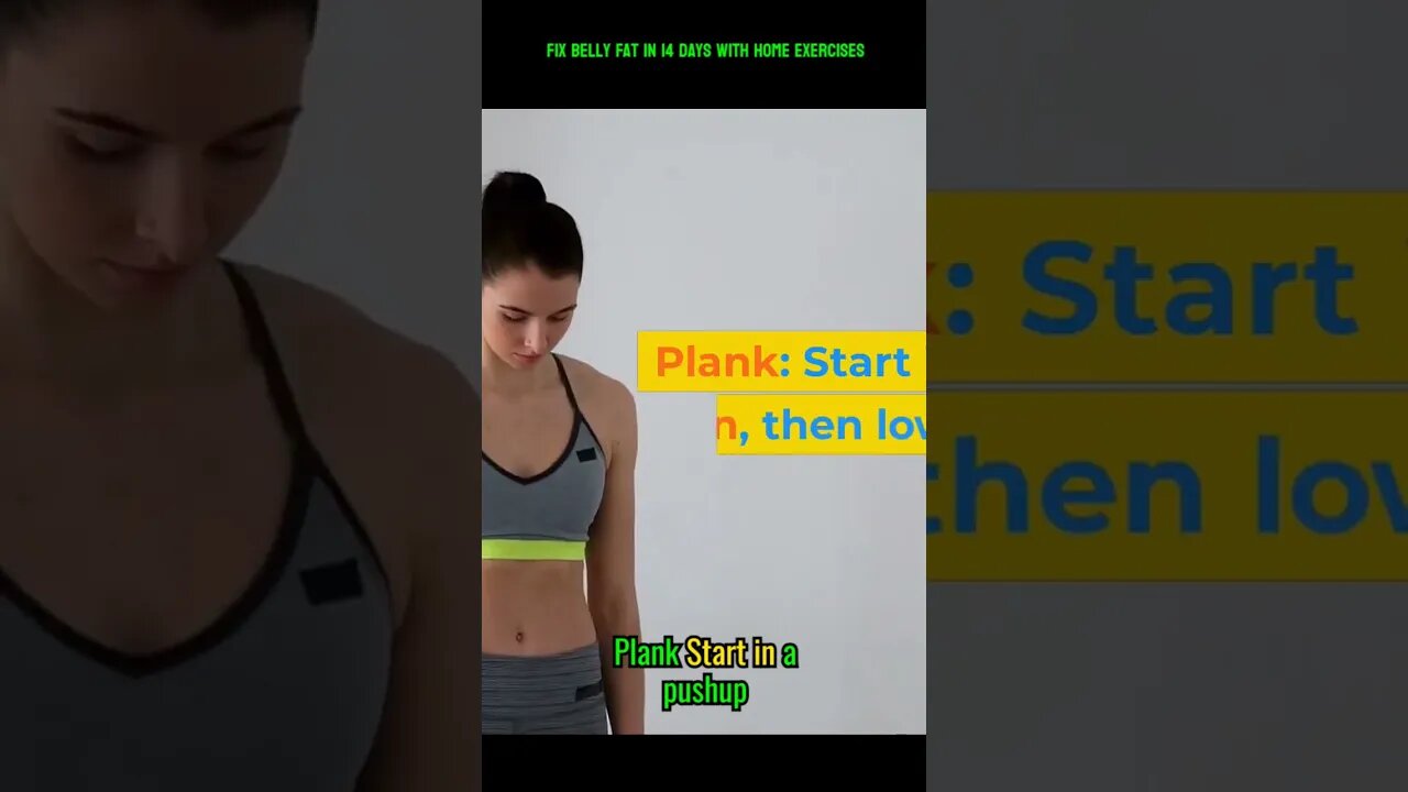 fix belly fat in 14 days with home exercises 1