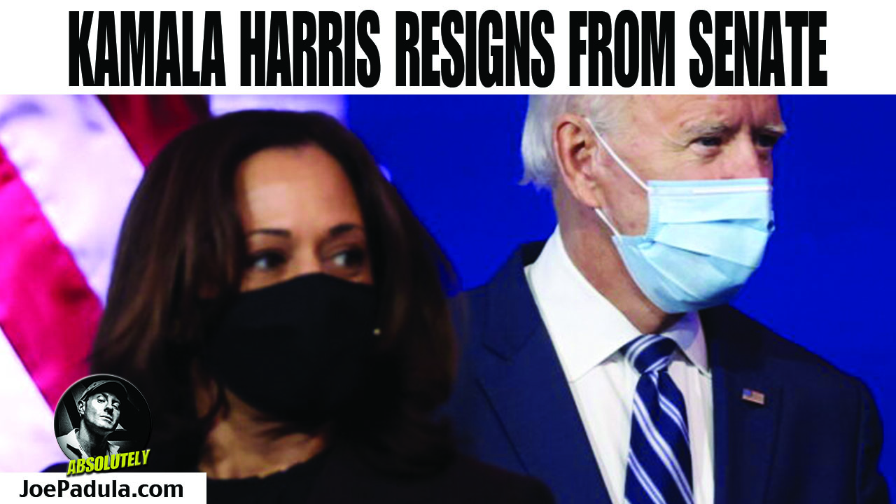 Kamala Harris Resigns from Senate and the Best VP Ever was...