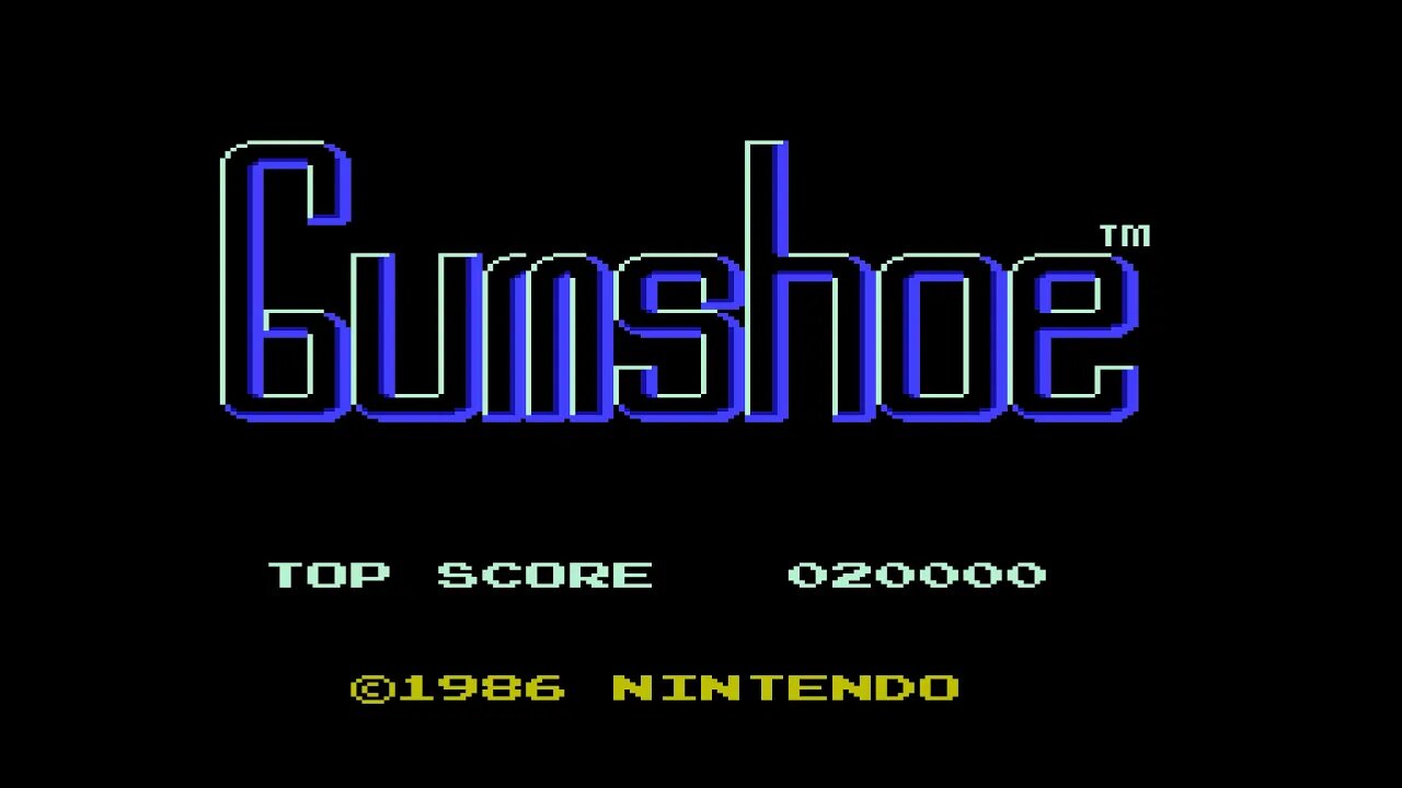 Gumshoe (1986) Full Game (Normal mode, Hard mode and Hell mode) [NES Zapper] [NES]