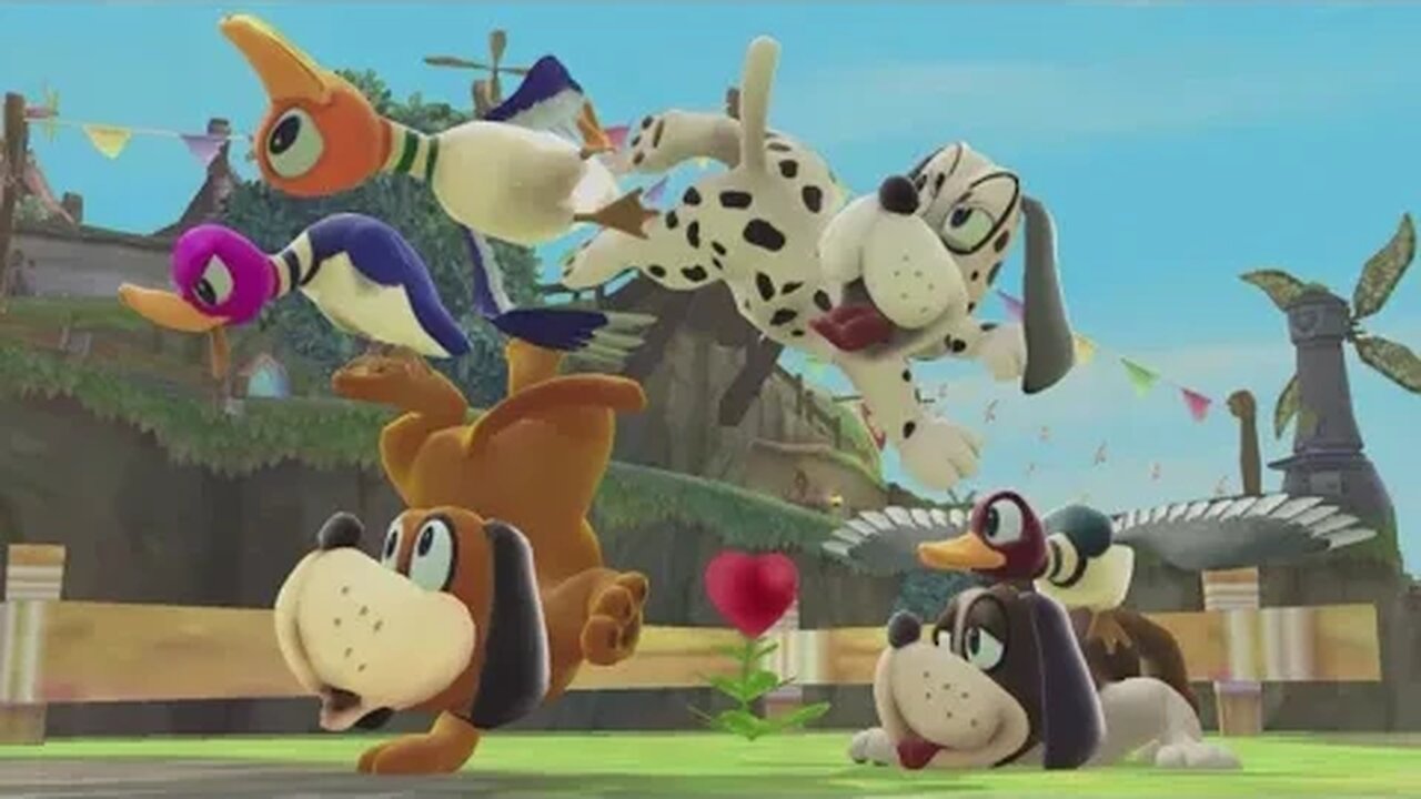 Super Smash Bros U- Duck Hunt