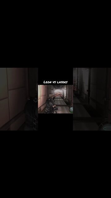 Leon Makes Security System Rethink Its Life Choices #residentevil4 #gaming #shorts