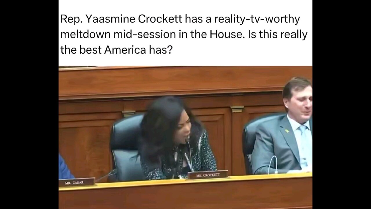 Democrats bringing their ghetto to the US senate floor.