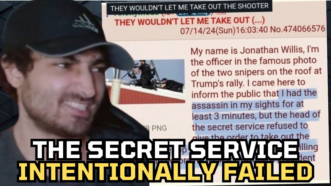 New Footage & Evidence Proves Secret Service Intentionally Failed At Protecting President Trump