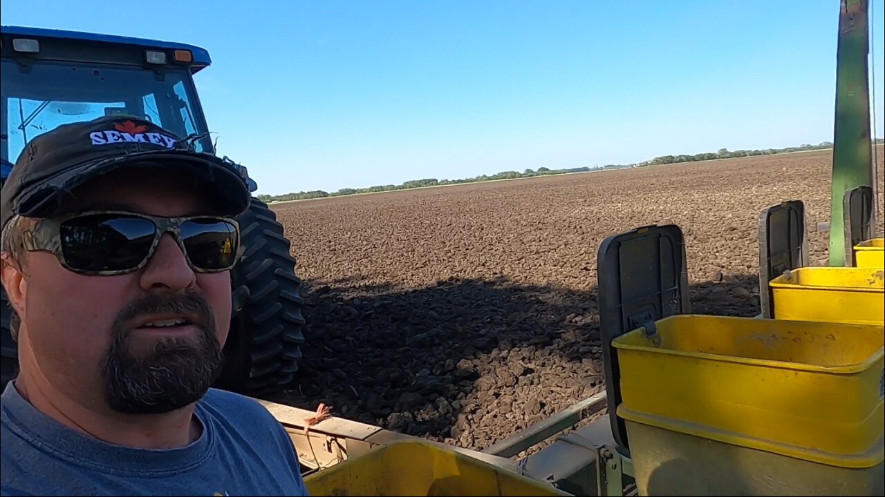 Almost Done Planting - Planting Corn and Soybeans On The Far Away Field!