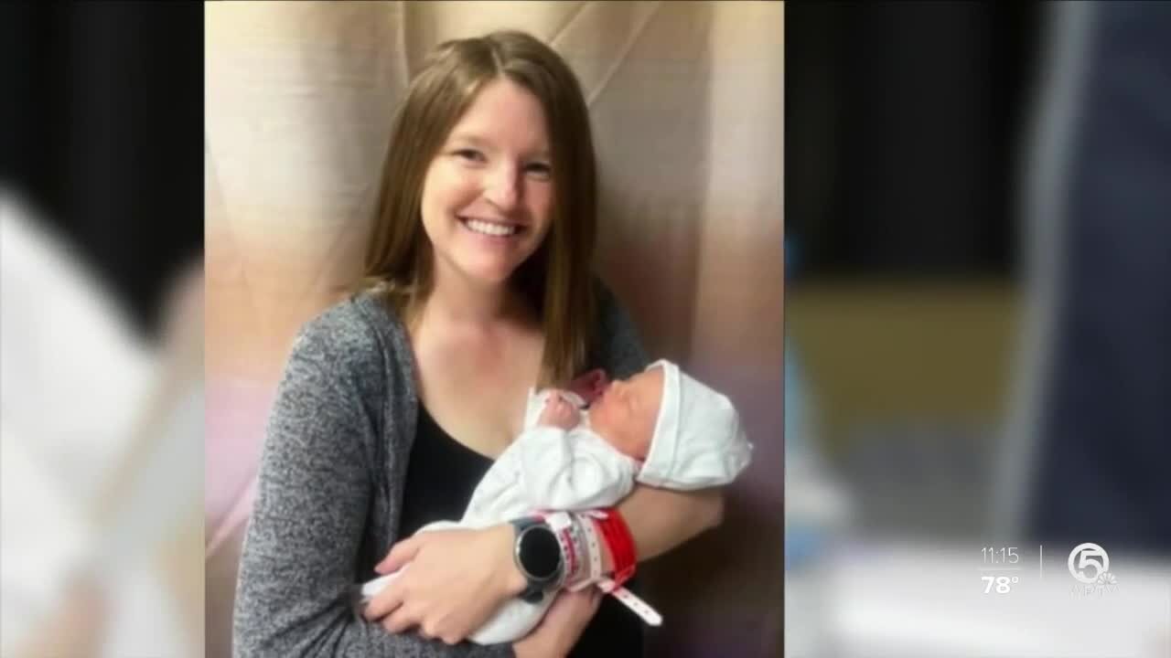 Partially vaccinated mother who birthed baby with COVID-19 antibodies speaks to WPTV