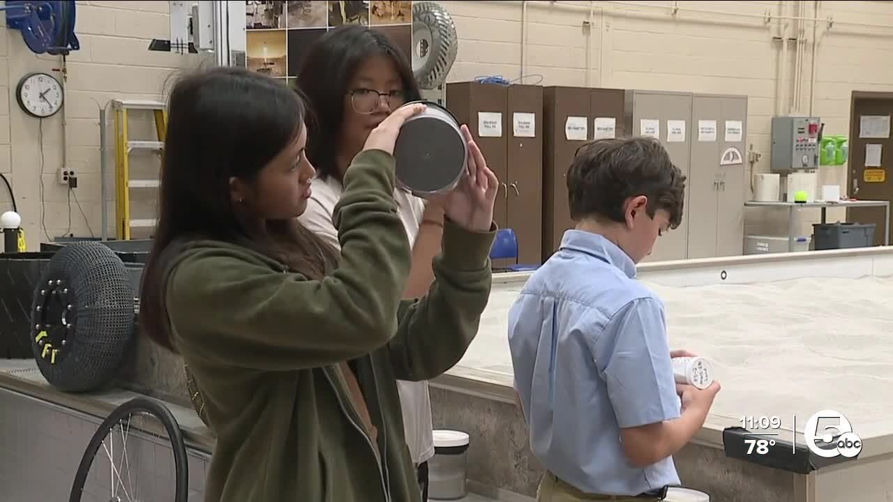 3 winners of NASA STEM challenge get tour of Glenn Research Center