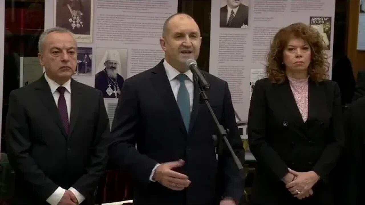 Президентът Румен Радев участва в отбелязването на 80 годишнината от спасяванетона българските еврей