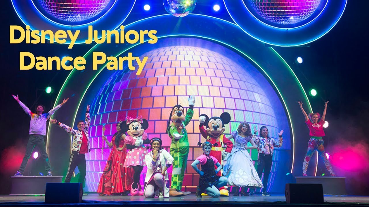 [4K] Grooving at Disney Junior's Dance Party #DisneyJuniorDanceParty #DanceFeast #disneyland