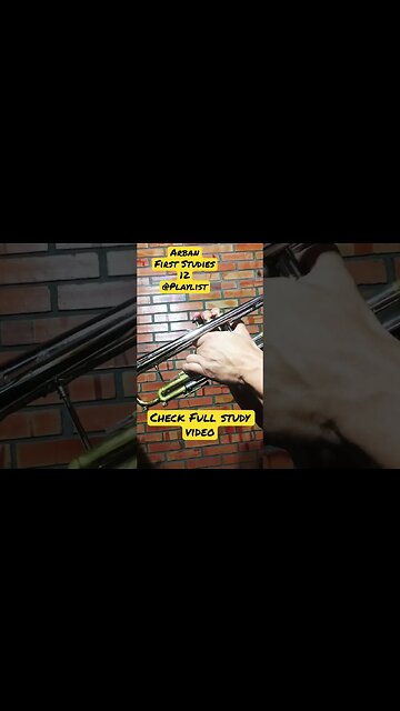 Arban's Complete Conservatory Method for Trumpet - [FIRST STUDIES] 12