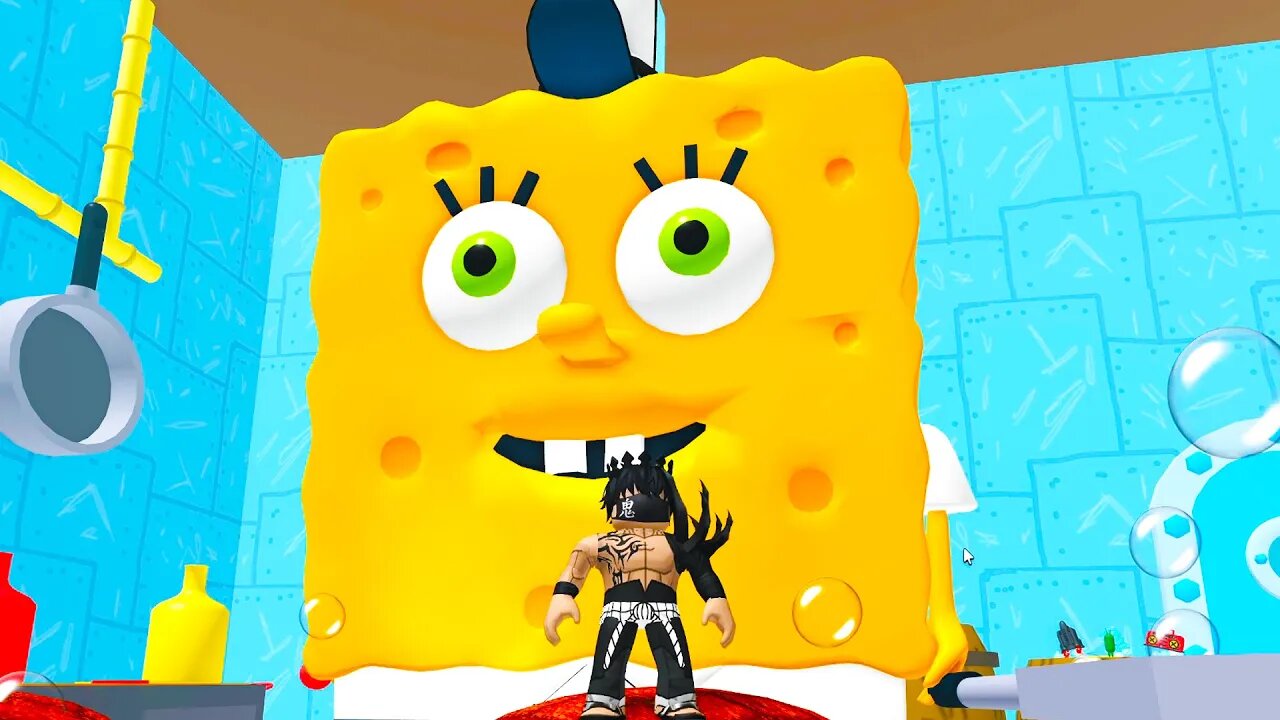 ROBLOX ESCAPING SPONGEBOB OBBY