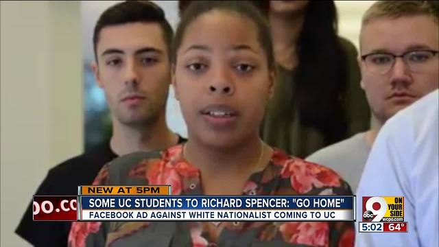 University of Cincinnati students, alumni tell Richard Spencer he's not wanted