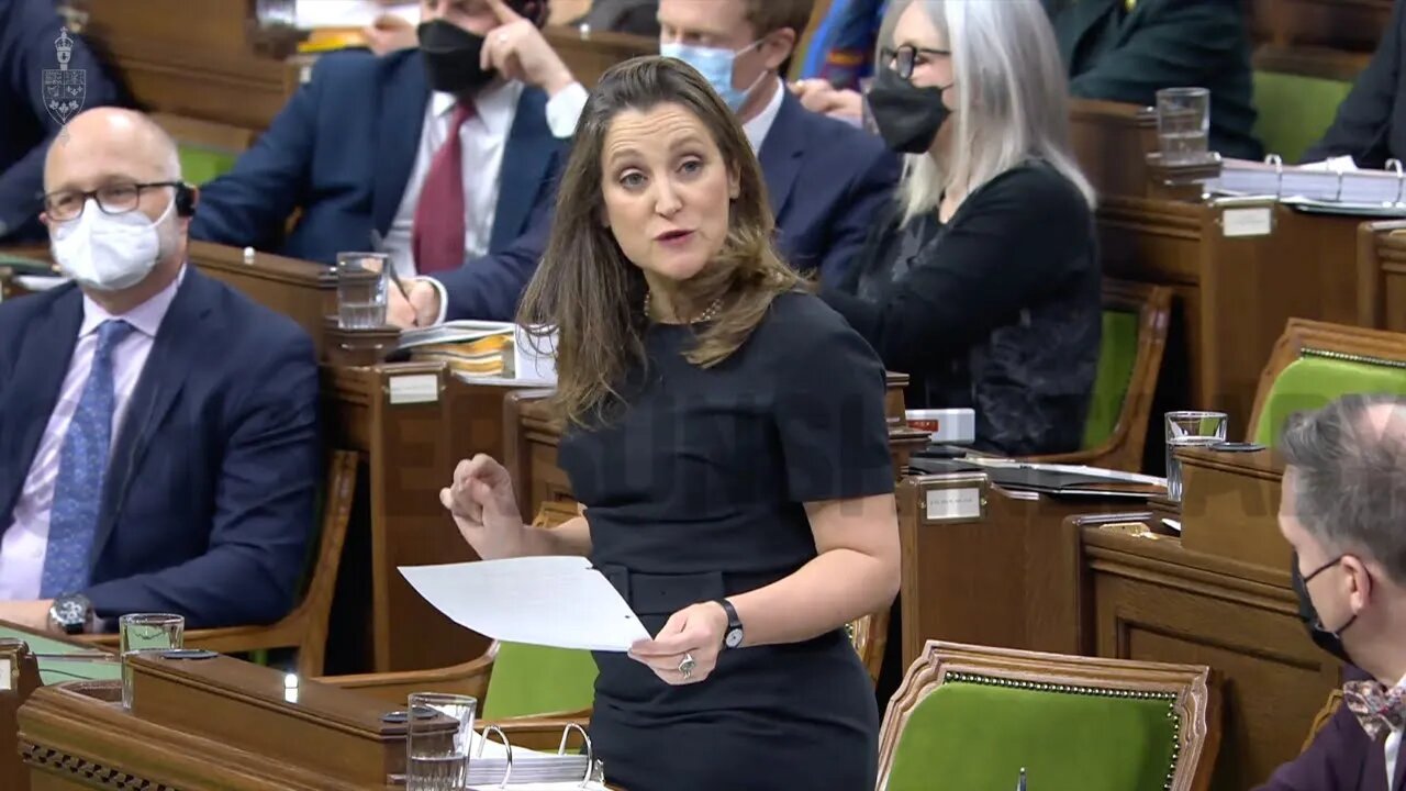 Freeland Defends Trudeau's Emergency Act