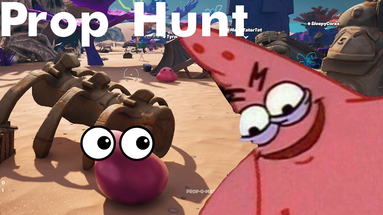 SpongeBob Prop Hunt in Fortnite!