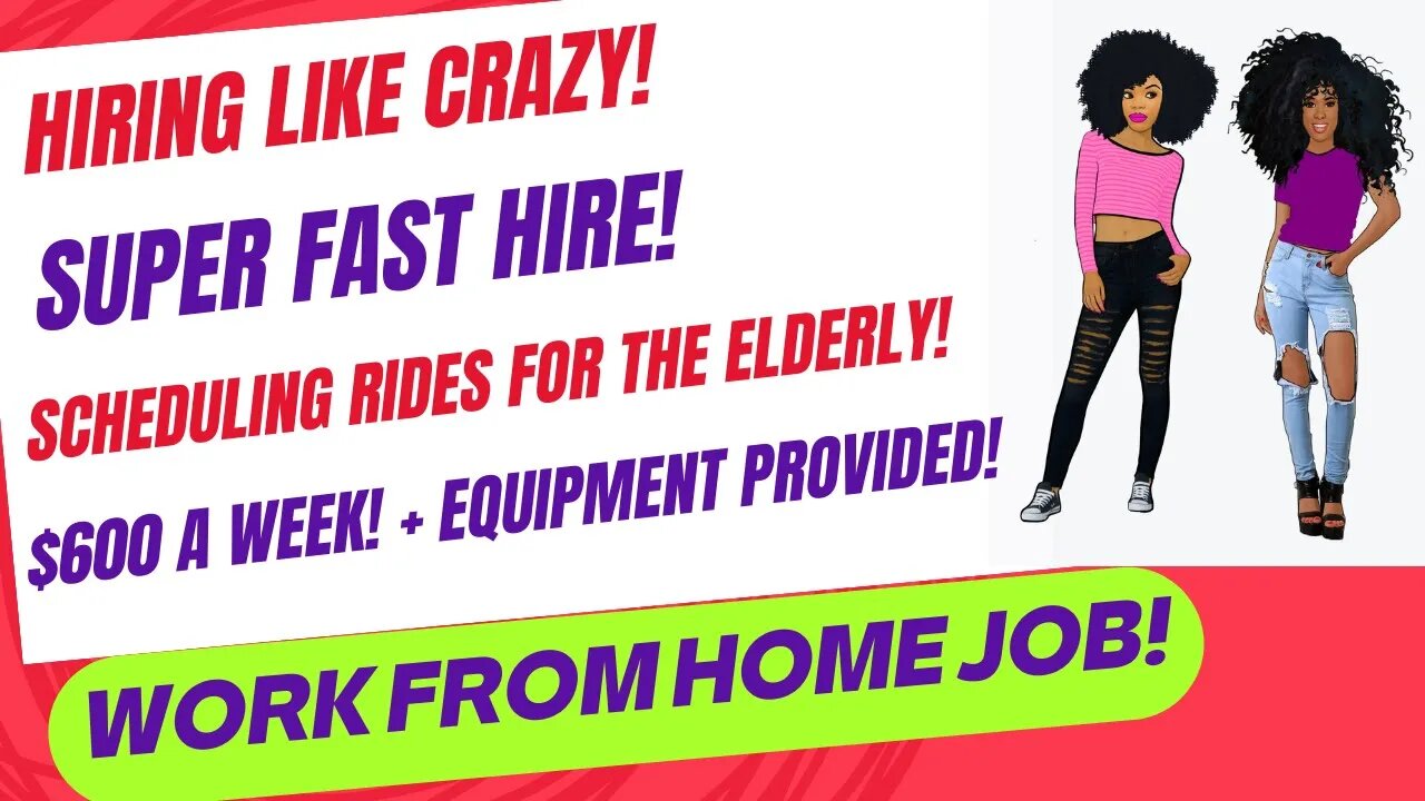 Hiring Like Crazy Super Fast Hire Easy Work From Home Job Scheduling Rides $600 A Week + Equipment