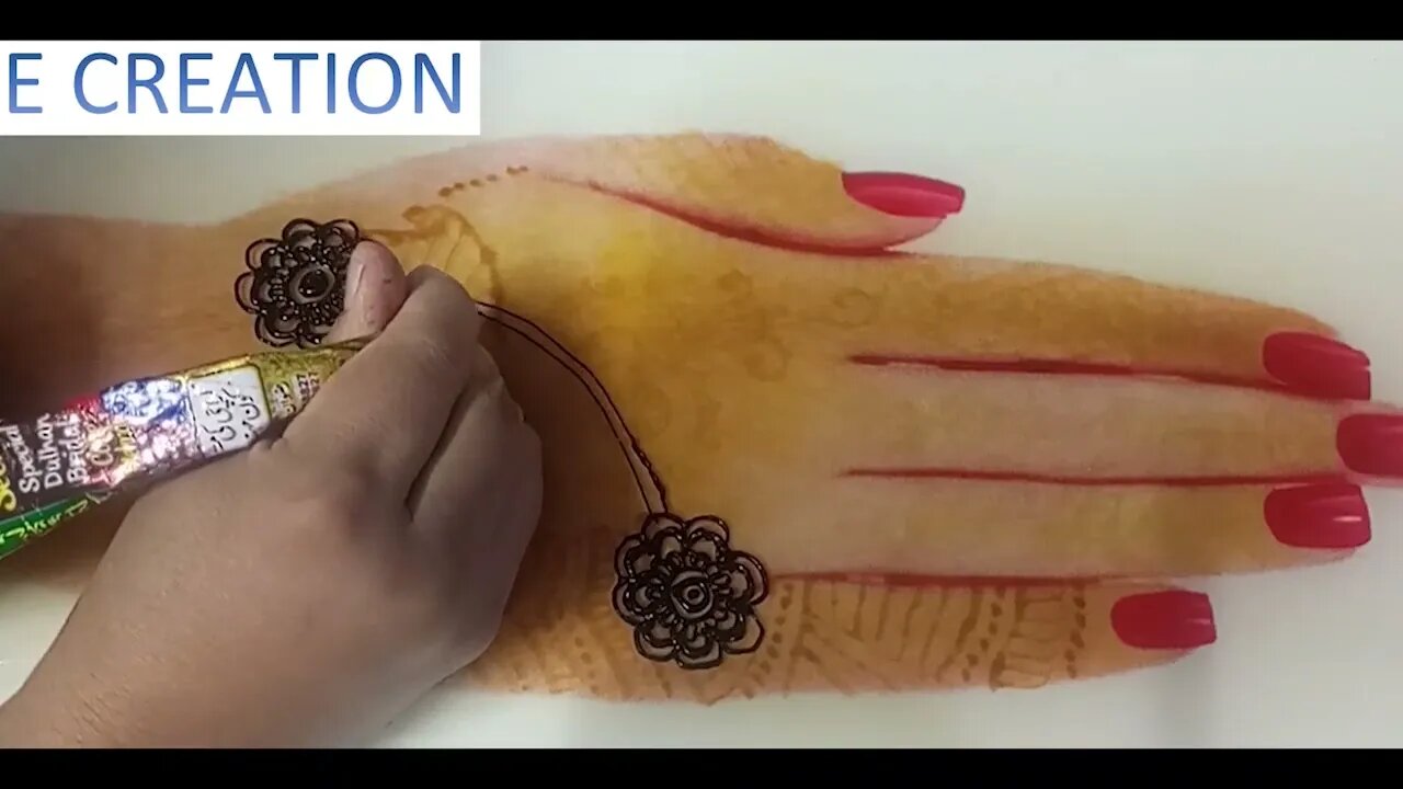 Wow arabic mehndi design