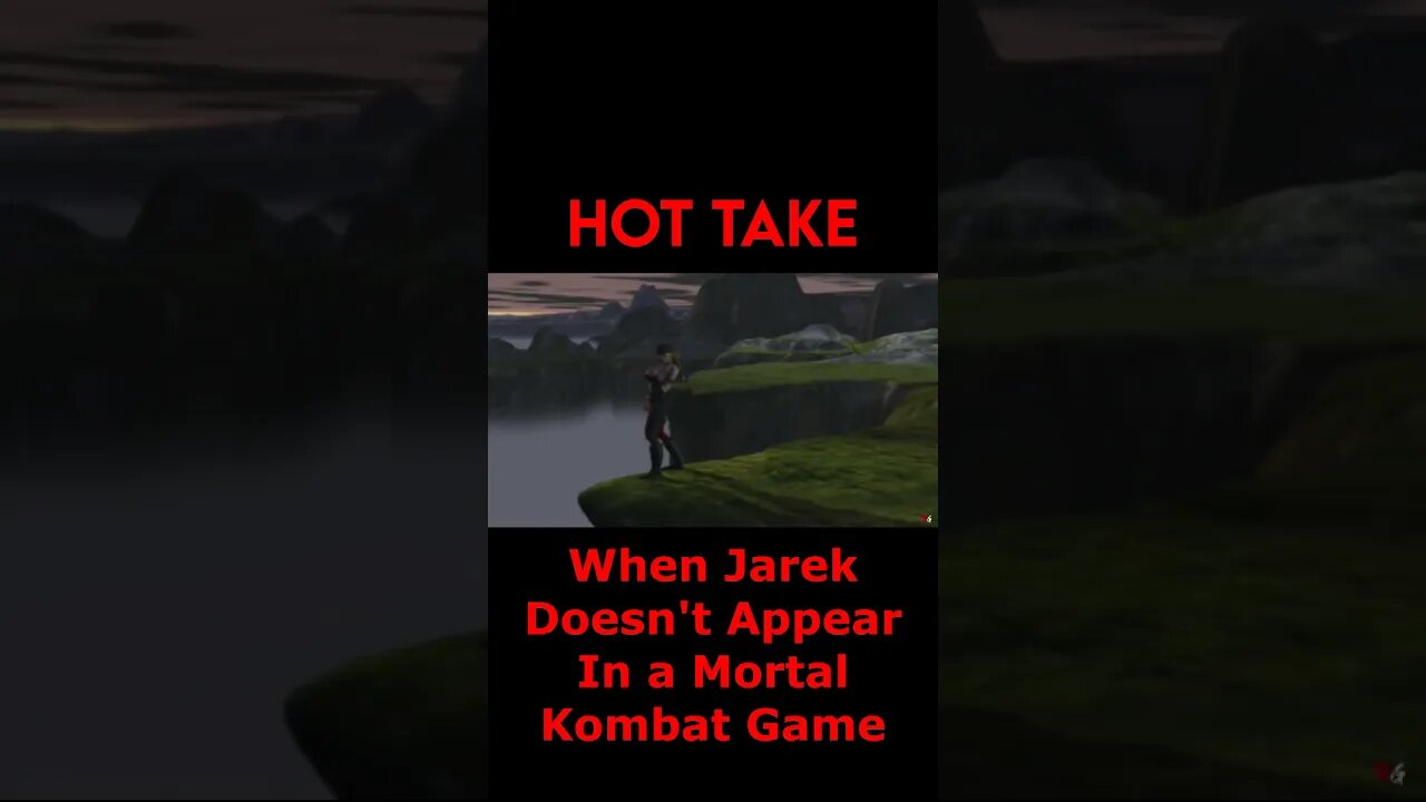 Mortal Kombat Gold: Hot Take - When Jarek Doesn't Appear In a Mortal Kombat Game #Shorts