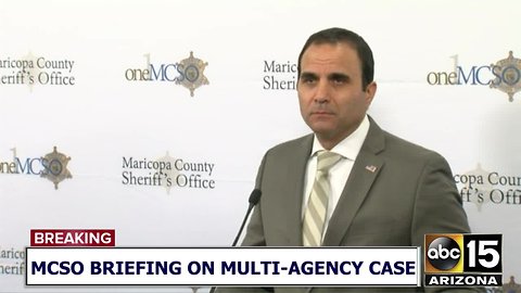 RAW: Sheriff Penzone says gun used in I-17 shooting belonged to MCSO and had gone missing