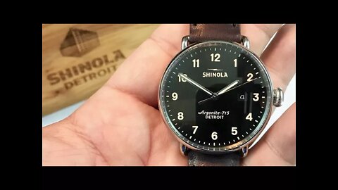Shinola Canfield Watch Review