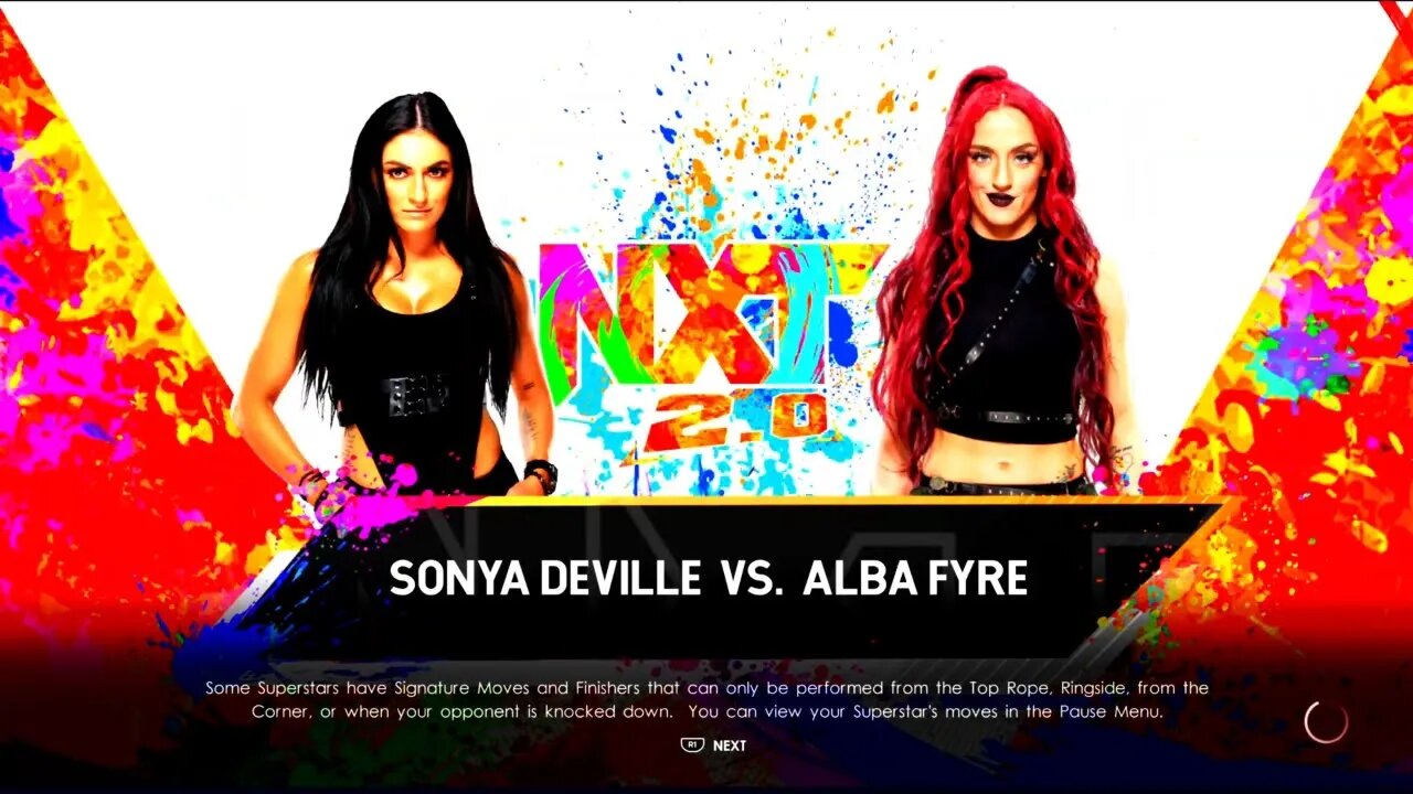 NXT Sonya Deville vs Alba Fyre