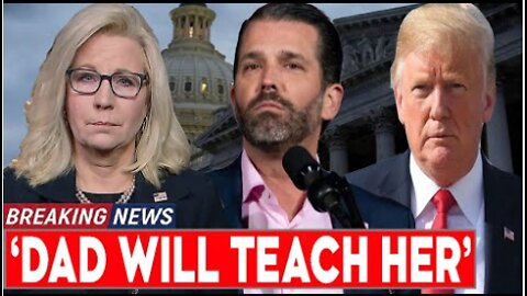 Watch Don Trump Jr calmly DISMANTLES Liz Cheney after SHAMEFUL ‘2024 run’ plan…Trump laughs