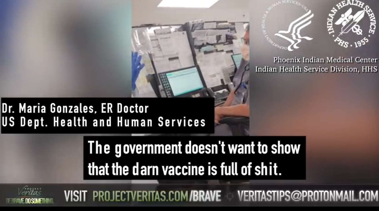 PART 1: Federal Govt HHS Whistleblower Goes Public With Secret Recordings "Vaccine is Full of Sh*t"