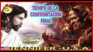 TIEMPO DE LA CONFRONTACION FINAL - MENSAJE DE JESUCRISTO REY A JENNIFER