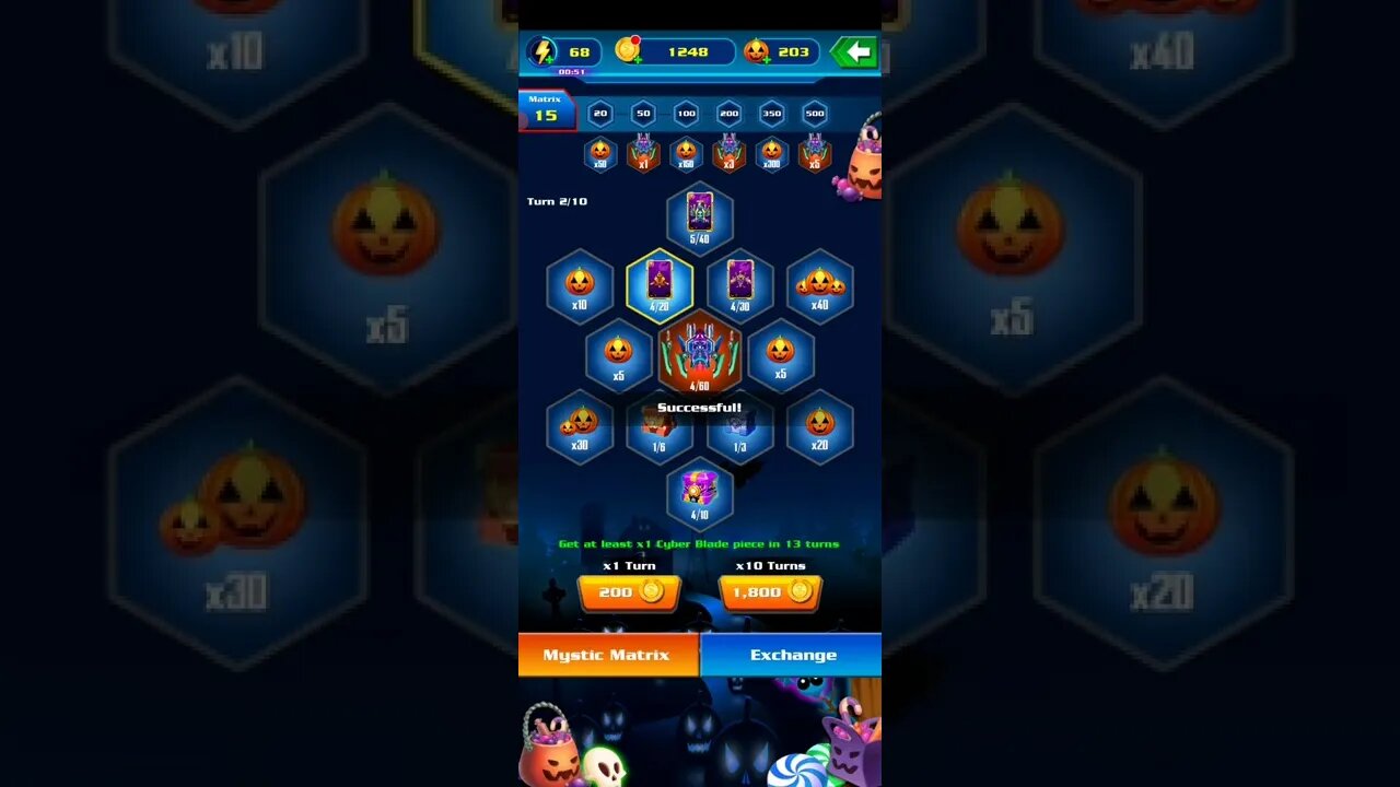 GALAXY ATTACK ALIEN SHOOTER - Happy Halloween - Cyber Blade - Exchange
