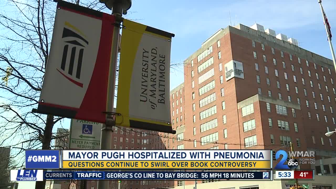 Mayor Pugh hospitalized as Healthy Holly questions continue to swirl-Megan