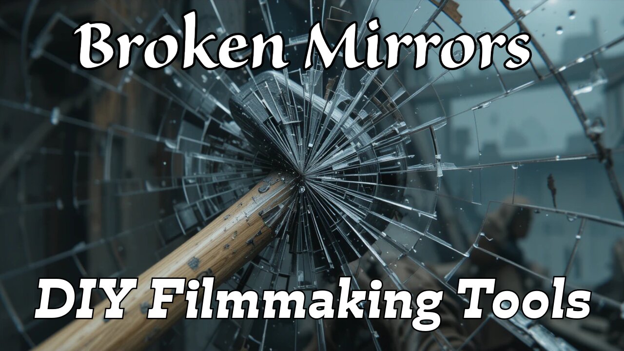 Using Broken Mirror for Video Lighting Hacks. #filmmaking101 #protipsandtricks #recyclereuse