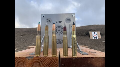 2" Titanium vs 50 Cals Baddest Rounds