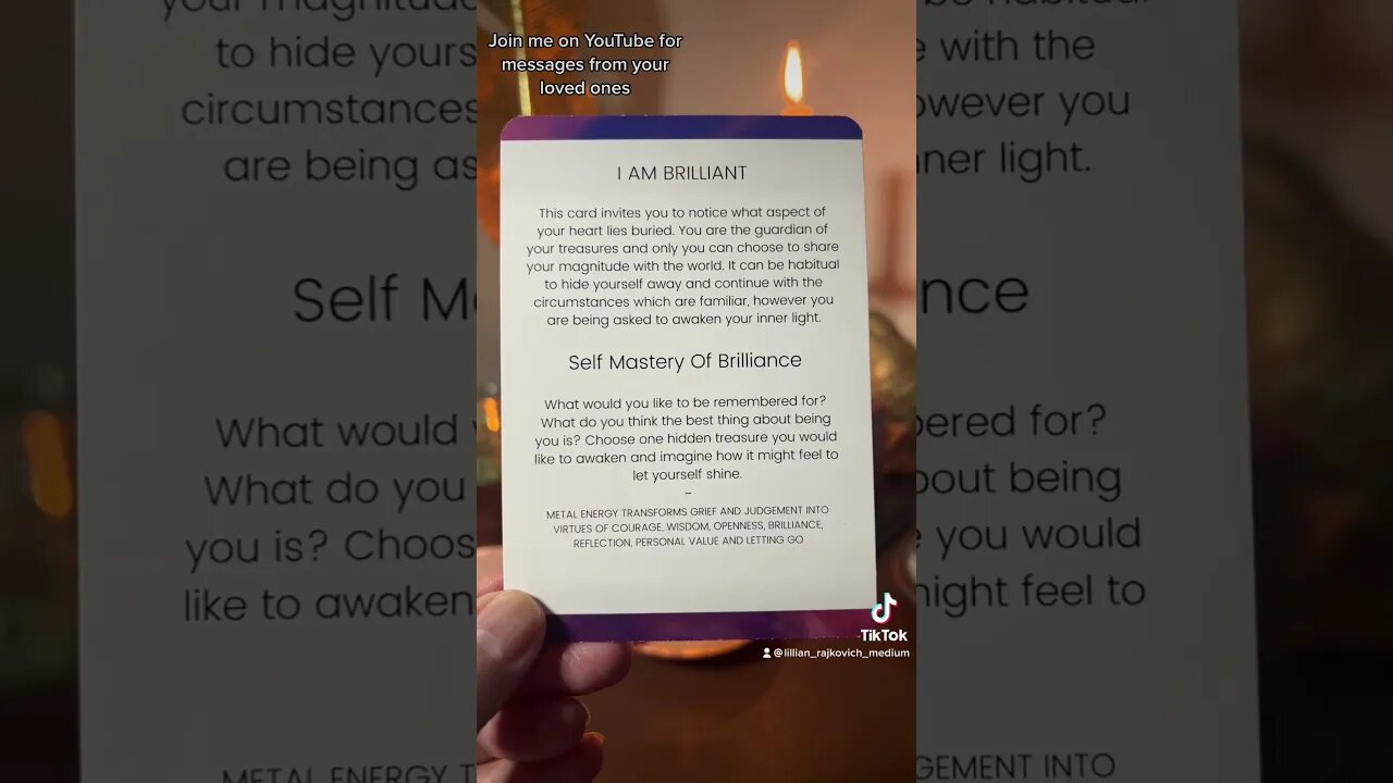 Oracle Guidance Message