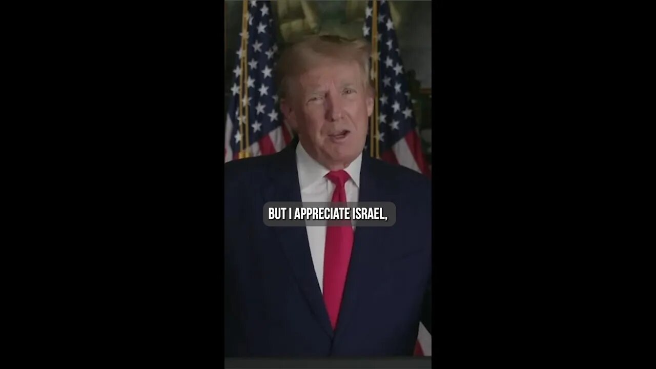 TRUMP: Evangelicals are on Israel's side!
