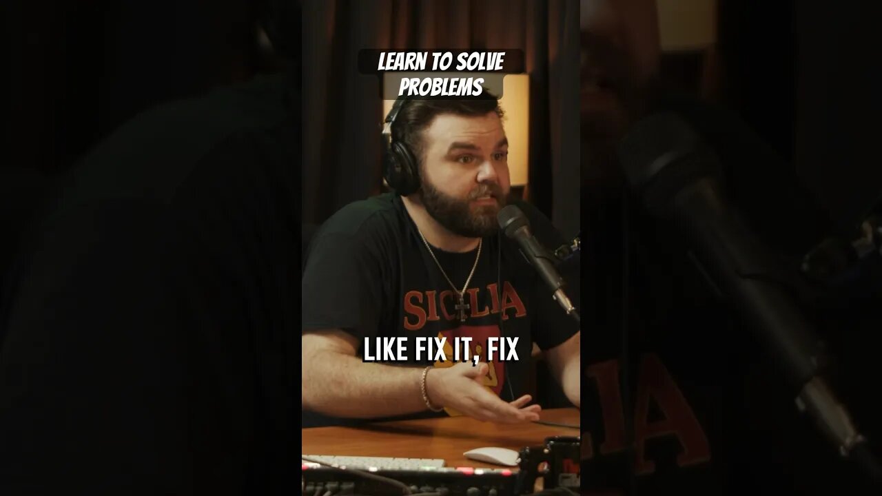 Be a problem solver #podcast #movies #filmmaker #boston #massachusetts