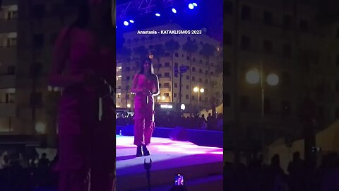 Anastasia in Larnaca, Finikoudes - KATAKLISMOS 2023. 😁👍 #shorts #shortsvideo