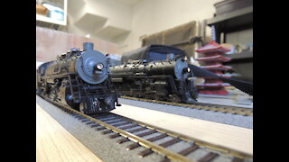 Santa Fe Steam Locomotive 2-10-2 #3890 Made By Broadway Limited Imports Review