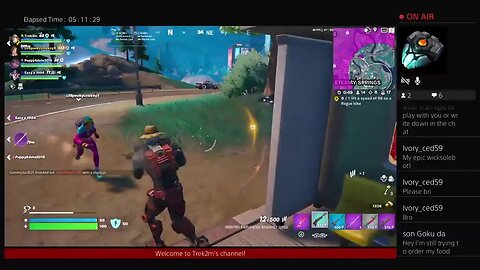 Trek2m is Playing Fortnite Easter events with friends Episode 565