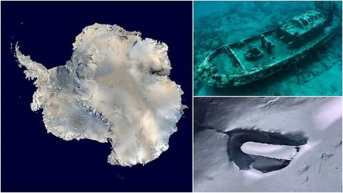 ANCIENT🔱ATLANTEAN🚢WARSHIP🔱DISCOVERED IN😱ANTARCTICA(!)A MASSIVE MELT EVENT NOW REVEALING THE TRUTH(!)
